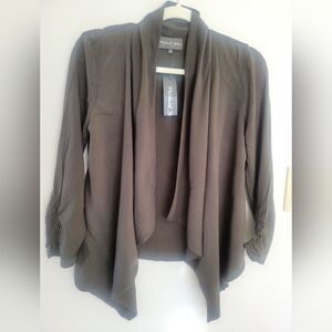 Michael Stars Draped Cardigan Rylie Rayon Lodan Cardigan Sz XS